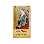 SAINT MARY MAGDALENE Parchment Etiket (Voorkant)