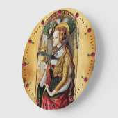 SAINT MARY MAGDALENE PARCHMENT GROTE KLOK (Hoek)