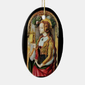 SAINT MARY MAGDALENE , Parchment Keramisch Ornament (Rechts)
