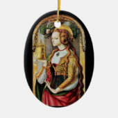 SAINT MARY MAGDALENE , Parchment Keramisch Ornament (Voorkant)