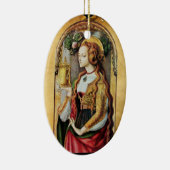 SAINT MARY MAGDALENE , Parchment Keramisch Ornament (Rechts)