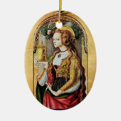 SAINT MARY MAGDALENE , Parchment Keramisch Ornament (Voorkant)