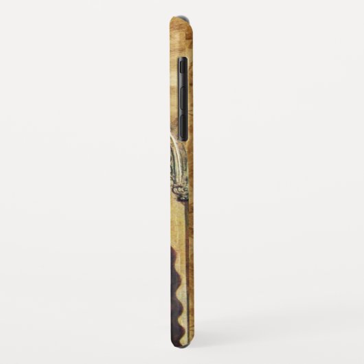 SAINT MARY MAGDALENE Parchment Ruby Gem Monogram Case-Mate iPhone Case (Achterkant/links)