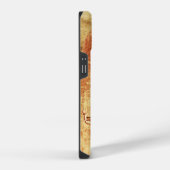SAINT MARY MAGDALENE Parchment Ruby Gem Monogram iPhone Hoesje (Rechterkant)