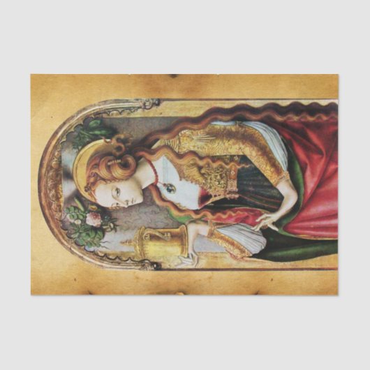 SAINT MARY MAGDALENE PARCHMENT TISSUEPAPIER (Voorkant)