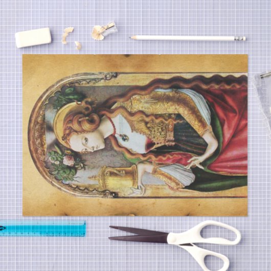 SAINT MARY MAGDALENE PARCHMENT TISSUEPAPIER (Craft)