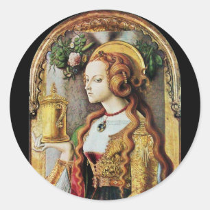 SAINT MARY MAGDALENE RONDE STICKER