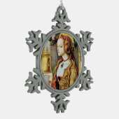 SAINT MARY MAGDALENE TIN SNEEUWVLOK ORNAMENT (Links)