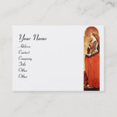 SAINT MARY MAGDALENE White Visitekaartje (Voorkant)