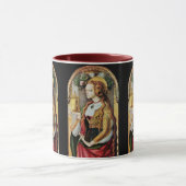 SAINT MARY MAGDALENE, zwart rood Mok (Midden)