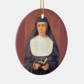 Saint Mary Mazzarello* kerstversiering Keramisch Ornament (Rechts)