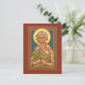 Saint Mary of Egypt Prayer Card Briefkaart (Staand voorkant)