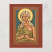 Saint Mary of Egypt Prayer Card Briefkaart (Voorkant)
