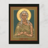 Saint Mary of Egypt Prayer Card Briefkaart (Voorkant)