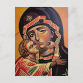 Saint Mary Teotokos Briefkaart (Voorkant)