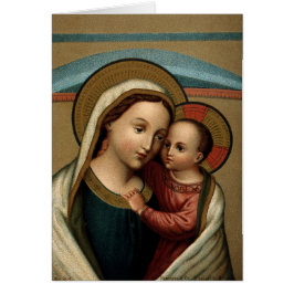 Saint Mary The Blessed Virgin en Christus Child