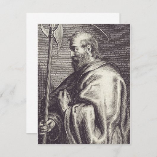Saint Matthew de Apostle (Voorkant / Achterkant)