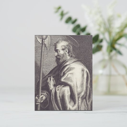 Saint Matthew de Apostle Briefkaart (Staand voorkant)