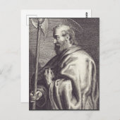Saint Matthew de Apostle Briefkaart (Voorkant / Achterkant)