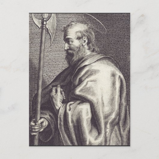 Saint Matthew de Apostle Briefkaart (Voorkant)