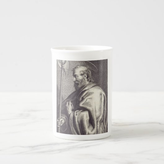 Saint Matthew de Apostle Porselein Kop (Voorkant)