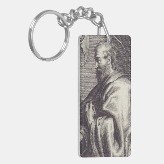 Saint Matthew de Apostle Sleutelhanger (Voorkant Links)