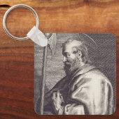 Saint Matthew de Apostle Sleutelhanger (Voorkant)