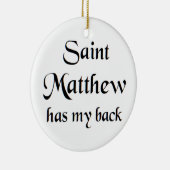 saint matthew keramisch ornament (Rechts)