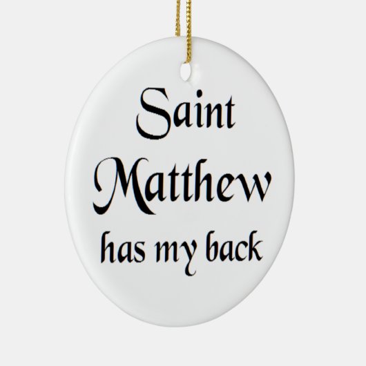 saint matthew keramisch ornament (Rechts)