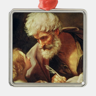 Saint Matthew Metalen Ornament