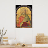 Saint Matthew - Simone Martini Fine Art Poster (Keuken)