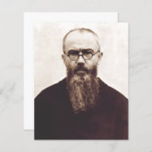 Saint Maximilian Kolbe Poolse katholieke priester (Voorkant / Achterkant)