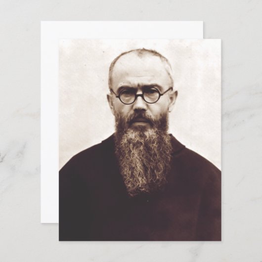 Saint Maximilian Kolbe Poolse katholieke priester (Voorkant / Achterkant)