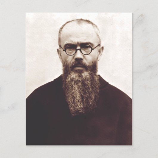 Saint Maximilian Kolbe Poolse katholieke priester (Voorkant)