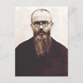 Saint Maximilian Kolbe Poolse katholieke priester Briefkaart (Voorkant)