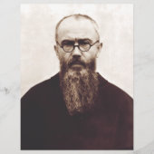 Saint Maximilian Kolbe Poolse katholieke priester Flyer (Voorkant)