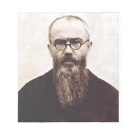 Saint Maximilian Kolbe Poolse katholieke priester Notitieblok