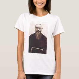 Saint Maximilian Kolbe Poolse katholieke priester T-shirt