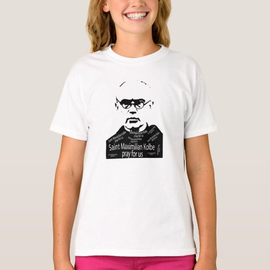 Saint Maxymilian Kolbe T-shirt (Voorkant)