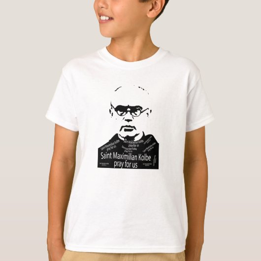 Saint Maxymilian Kolbe T-Shirt (Voorkant)
