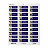 Saint Michael Adress Label (Full Sheet)