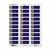 Saint Michael Adress Label (Full Sheet)