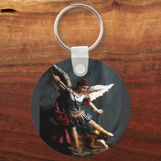 Saint Michael Angel sleutelhanger (Voorkant)