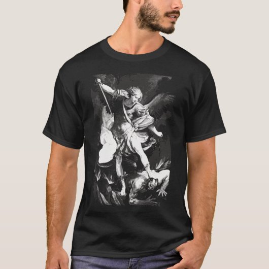 Saint Michael Archangel Classic T-Shirt (Voorkant)