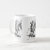 Saint Michael Archangel Coffee Mok (Voorkant links)