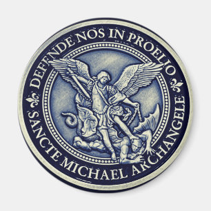 Saint Michael Archangel Medal, St Michael Archange Magneet