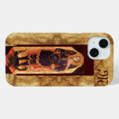 SAINT MICHAEL ARCHANGEL MET DRAGON-monogram Case-Mate iPhone Case (Achterkant (horizontaal))