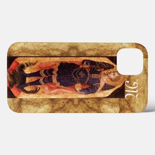 SAINT MICHAEL ARCHANGEL MET DRAGON-monogram Case-Mate iPhone Case (Achterkant (horizontaal))