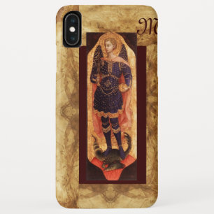 SAINT MICHAEL ARCHANGEL MET DRAGON-monogram Case-Mate iPhone Case