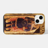 SAINT MICHAEL ARCHANGEL MET DRAGON-monogram iPhone Hoesje (Achterkant horizontaal)